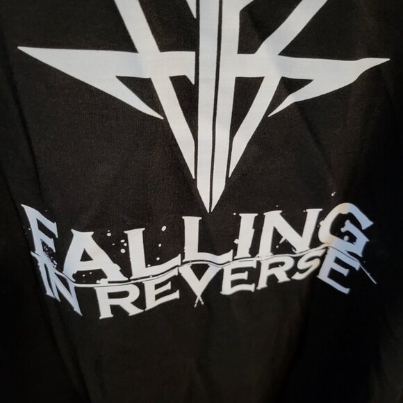 NWT FALLING IN REVERSE ART PRINT T-SHIRT SZ L - Picture 3 of 4